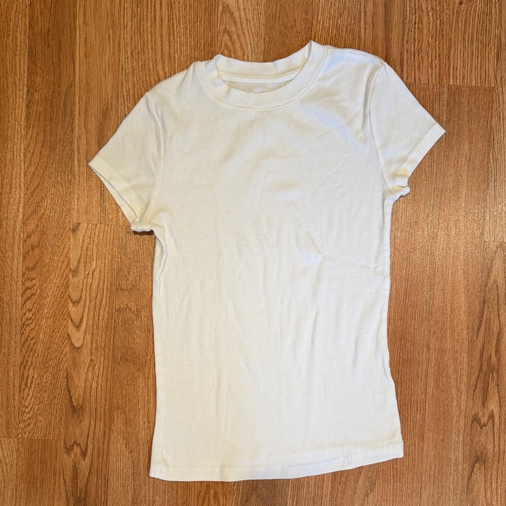 A NEW DAY RIBBED T